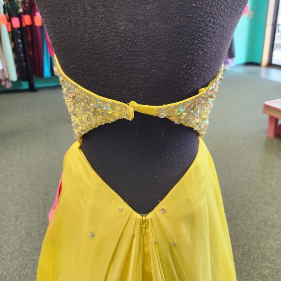 Mori Lee 95066 Yellow Size 6 Mori Lee 95066 Prom Dress/Formal Gown - Picture 7 of 8